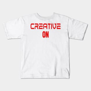 Creative On FIGHT FAIR Artists PAY EQUALITY STICKER Kids T-Shirt